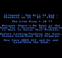 Image n° 4 - screenshots  : Lion King, The